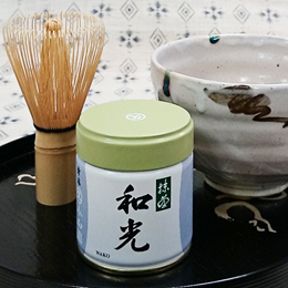 御薄茶用　抹茶　「和光 (わこう)」/40g缶